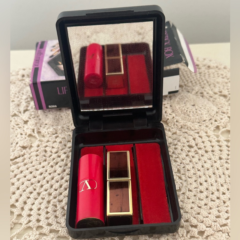 Vintage Watkins Lipstick Box with Mirror
